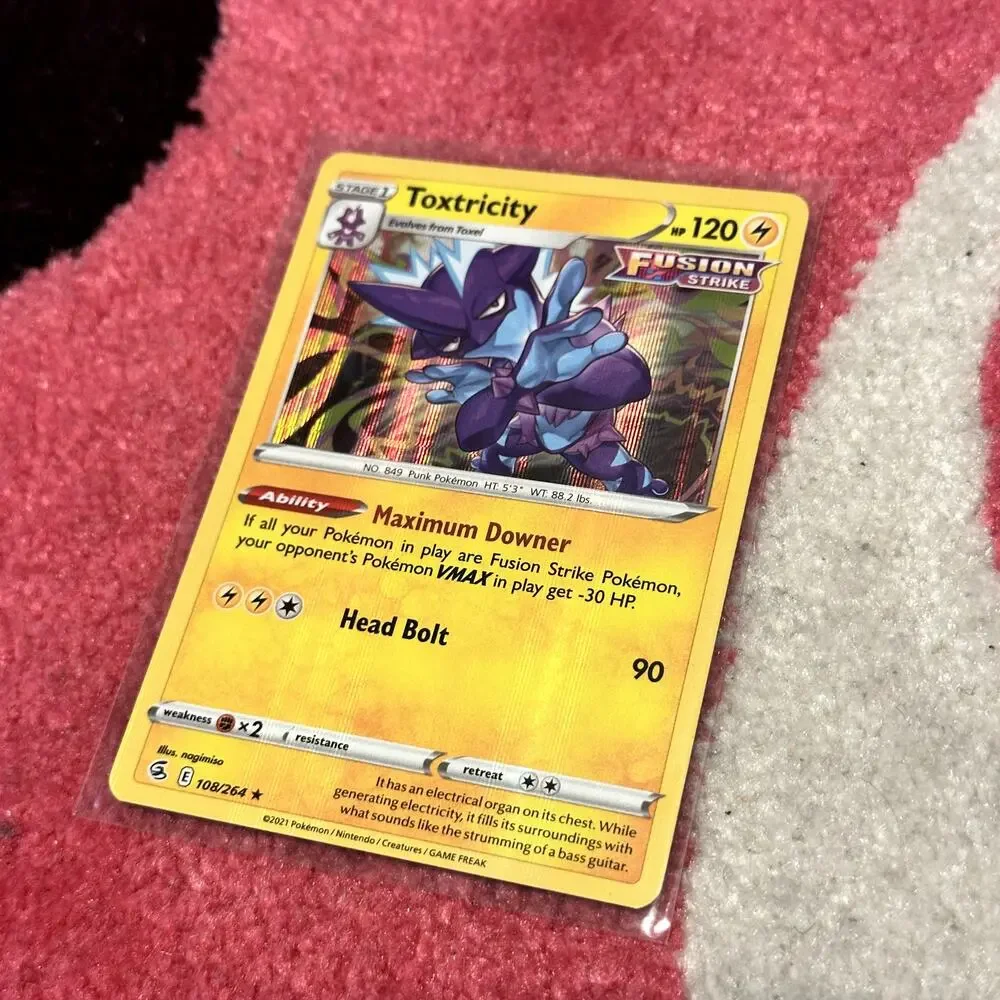 Toxtricity #108 – Pokémon Fusion Strike – As Pictured